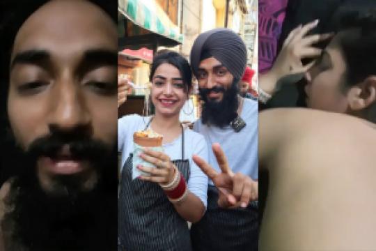 Kulhad Pizza Viral Couple Gurpreet kaur and sehaj arora Sex Video mms From Jalandhar