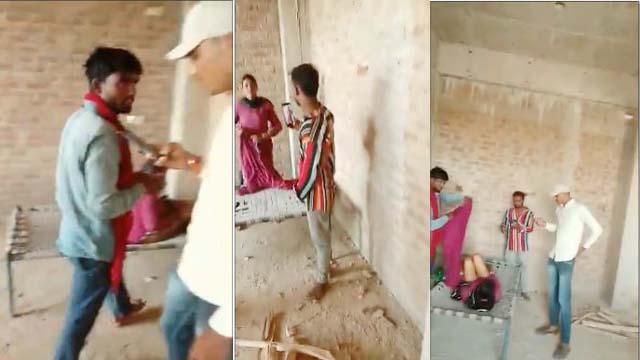 My desi Bhabhi Ka Rep Caught By Village People All Fucking in group leaked video