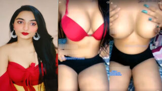 Zeher Ali Nude Pressing Big Boobs Buts And Fingering Her Pussy Leaked MMS Clip