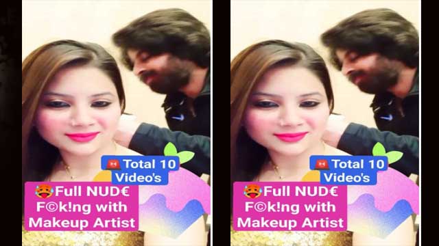 Famous Pakistani TV Star Latest Viral Full Nude Fucking with her Makeup Artist