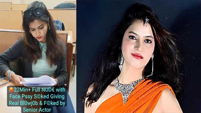 TV Actress Latest Most Exclusive Nude Blowjob with Pussy fucking with producer