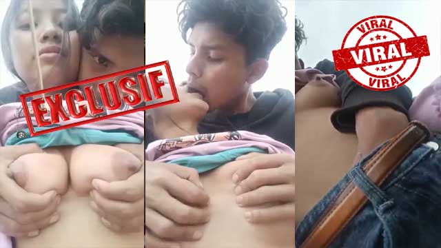 Valentine’s Day Special School Girl with bf Boobs Pressing Kissing and Fingering pussy