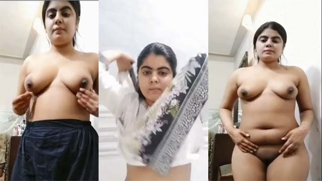 garamhub Beautiful Sexy Big boobs Girl Nude Phone Recording Selfie MMS Video