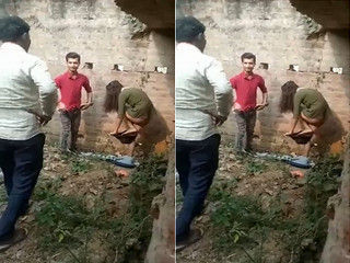 Desivdo Father caught daughter and her boyfriend fucking outdoor