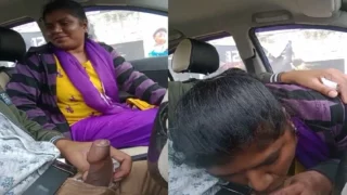 South Indian mallu aunty blowjob in car for money viral leaked MMS