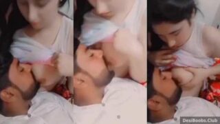 xHamster Pakistan sex videos Beautiful Mulsim Bhabhi feeding boobs milk to devar