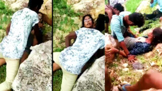 Desi viral mms Young Girl caught fucking with bf and Outdoor Group Sex with village boys