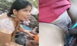 DropMMS Bihari village randi bhabhi outdoor sex with young boy for money viral sex clip